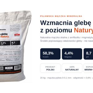 Mączka amfibolitowa ogrodnicza 20 kg - zdjęcie dodatkowe